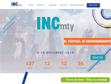 Tablet Screenshot of incmty.com